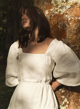Load image into Gallery viewer, LOUISE Midi Dress in Off-White
