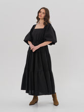Load image into Gallery viewer, LOUISE Midi Dress in Black
