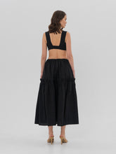 Load image into Gallery viewer, INES Midi Dress in Black
