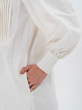 Load image into Gallery viewer, DENIS Shirt Dress in Milky White

