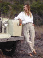 Load image into Gallery viewer, Art of Simplicity Pants ELISSA Tapered Linen Pants
