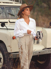 Load image into Gallery viewer, Art of Simplicity Pants ELISSA Tapered Linen Pants
