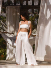 Load image into Gallery viewer, Art of Simplicity Pants EMMA Summer Matching Set in White
