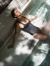 Load image into Gallery viewer, Art of Simplicity Swimwear &amp; Beachwear Black One-Piece Swimsuit
