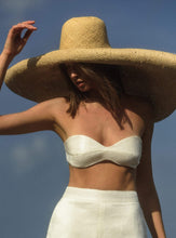 Load image into Gallery viewer, Art of Simplicity Tops Bandeau Top in Milky White

